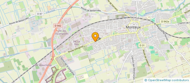 localisation de l'entreprise JEANNE  MONTEUX