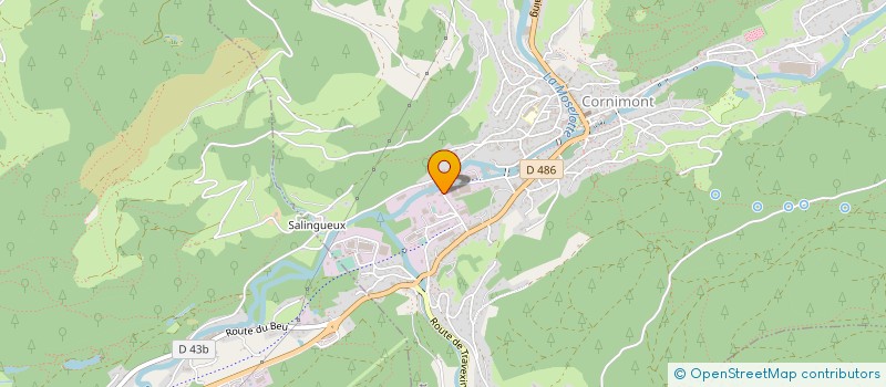 localisation de l'entreprise JEANNE  CORNIMONT