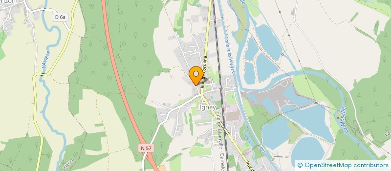 localisation de l'entreprise JEANNE  IGNEY