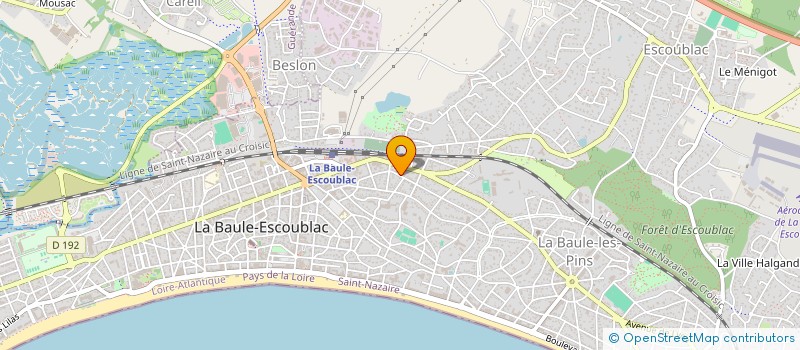 localisation de l'entreprise JEANNE  LA BAULE-ESCOUBLAC