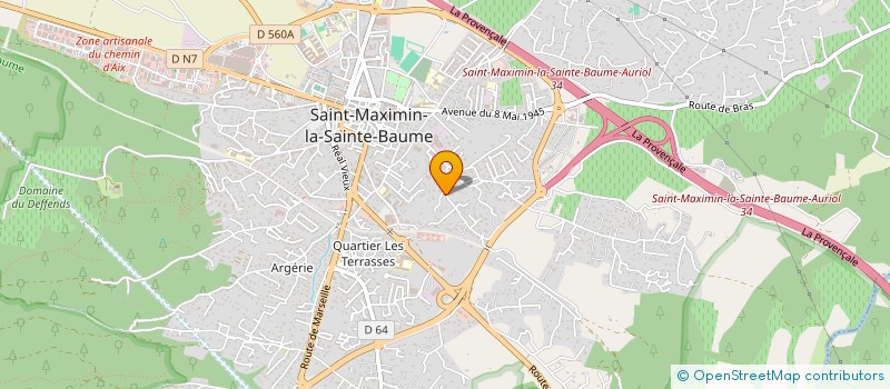 localisation de l'entreprise JEANNE  SAINT-MAXIMIN-LA-SAINTE-BAUME