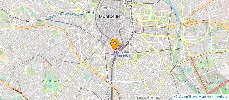 localisation de l'entreprise JEANNE à MONTPELLIER