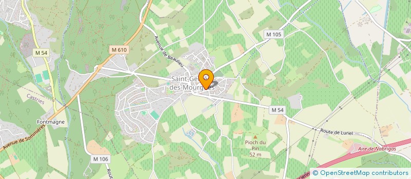 localisation de l'entreprise JEANNE  SAINT-GENIES-DES-MOURGUES