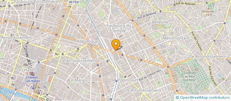 localisation de l'entreprise JEANNE A à PARIS