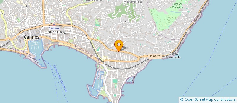 localisation de l'entreprise JEANNE ALBERT  CANNES
