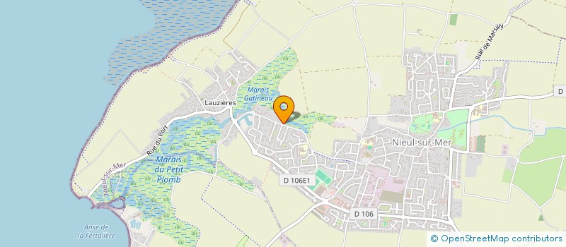 localisation de l'entreprise JEANNE BEYLOT  NIEUL-SUR-MER