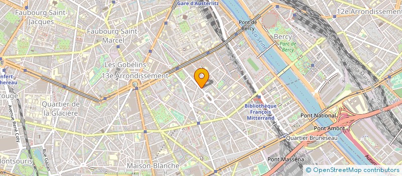 localisation de l'entreprise JEANNE D'ARC à PARIS