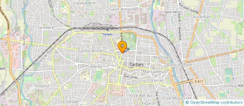 localisation de l'entreprise JEANNE D'ARC CLUB  TARBES