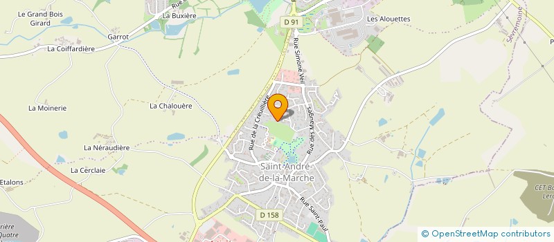 localisation de l'entreprise JEANNE D'ARC FAMILY à SEVREMOINE