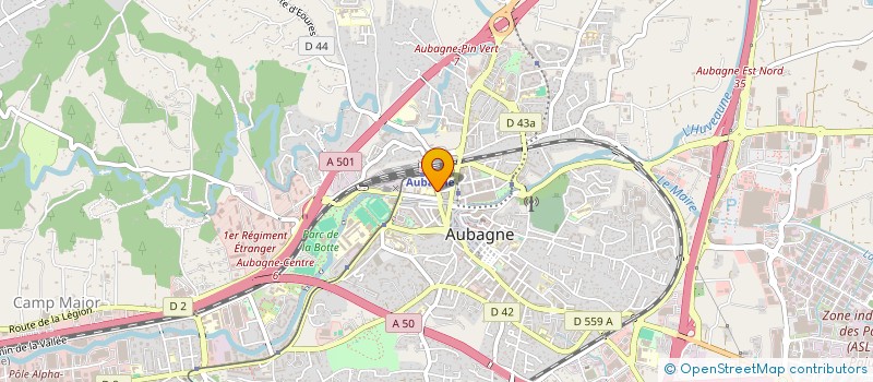 localisation de l'entreprise JEANNE D'ARC MARKET (JDM) à AUBAGNE