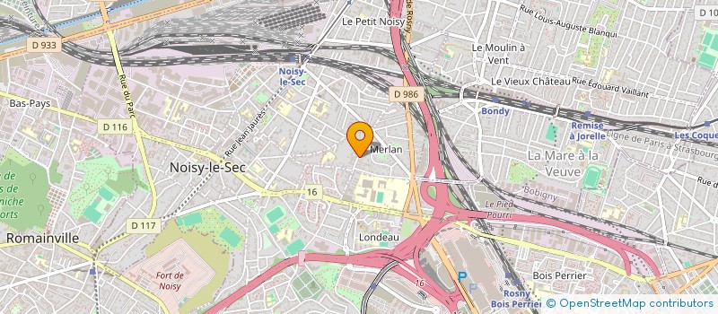 localisation de l'entreprise JEANNE D'ARC SERVICES à NOISY-LE-SEC