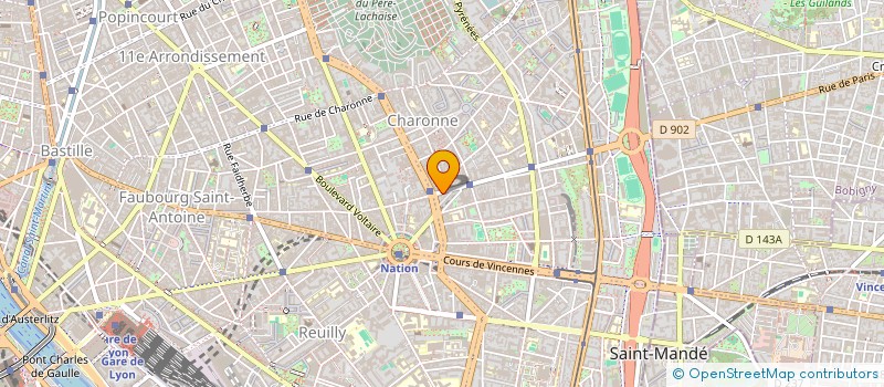 localisation de l'entreprise JEANNE DAMAS DEVELOPPEMENT  PARIS