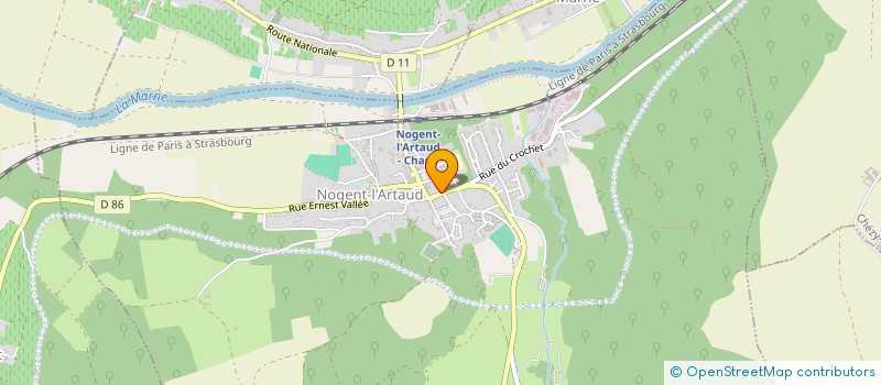 localisation de l'entreprise JEANNE DE LA BARRE  VILLIERS-SAINT-DENIS