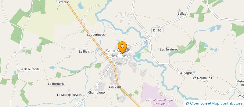 localisation de l'entreprise JEANNE DIAG'IMMO à SAINT-MAURICE-DES-LIONS