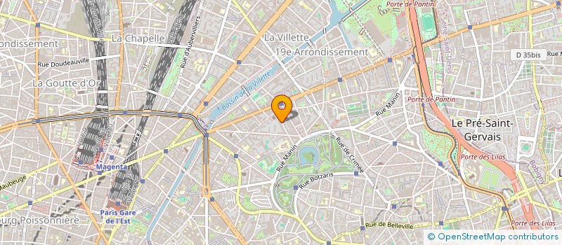 localisation de l'entreprise JEANNE PETITJEAN  PARIS