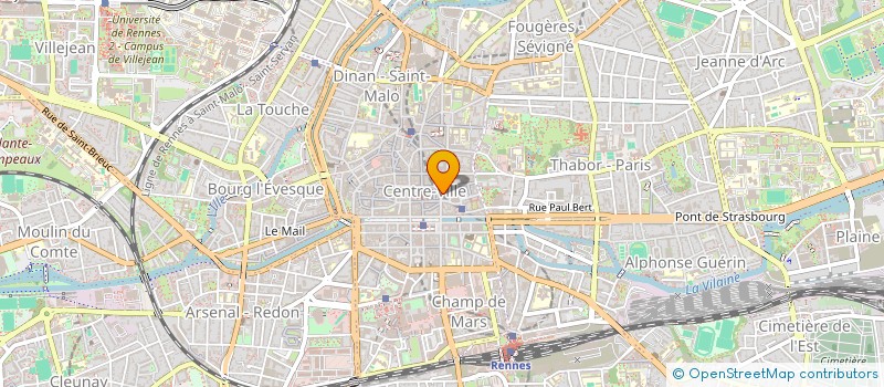 localisation de l'entreprise JEANNE SOPHIE à RENNES
