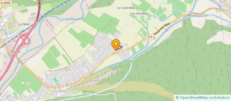 localisation de l'entreprise JEANNE VENEZIANO à LES MEES