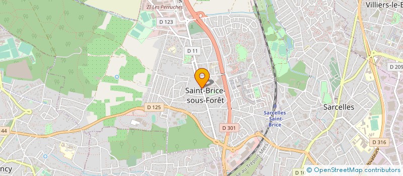 localisation de l'entreprise JEANNENEY PRESSE à SAINT-BRICE-SOUS-FORET