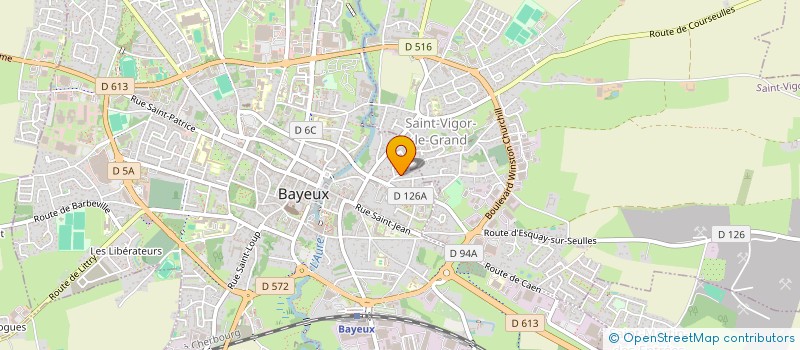 localisation de l'entreprise JEANNES IMMO  BAYEUX