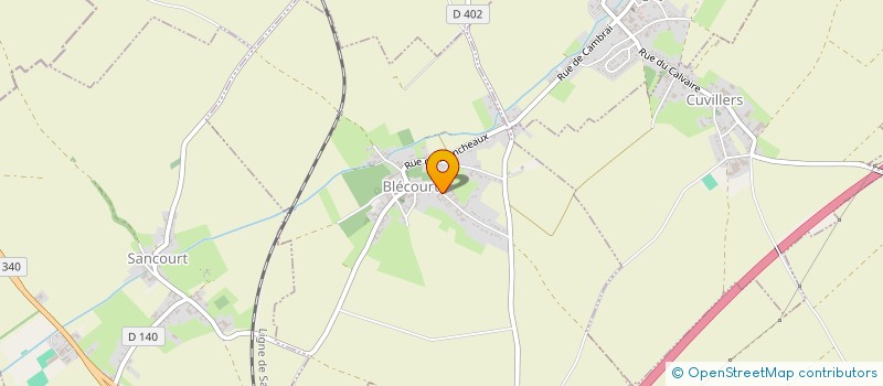 localisation de l'entreprise JEANNET à BLECOURT