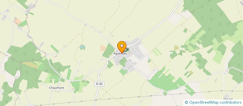 localisation de l'entreprise JEANNET LA SALIS  THURAGEAU