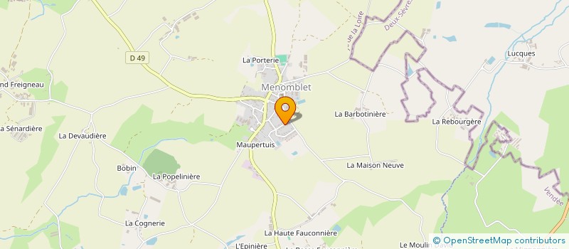 localisation de l'entreprise JEANNETEAU ILD  MENOMBLET