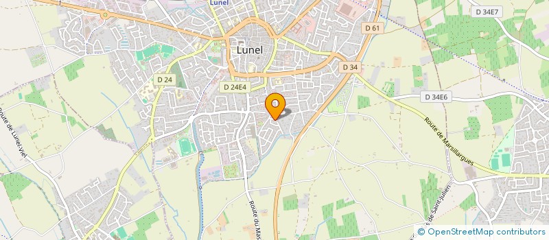 localisation de l'entreprise JEANNETTE REEMPLOIE à LUNEL