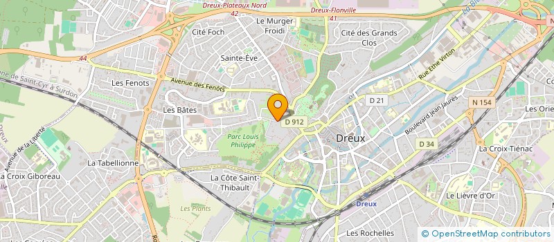 localisation de l'entreprise JEANNICK à DREUX