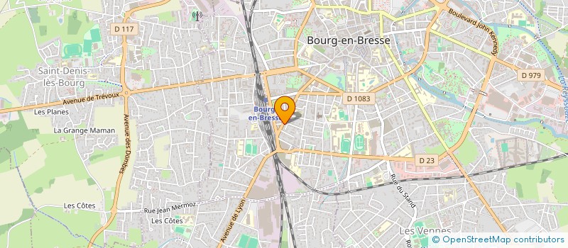 localisation de l'entreprise JEANNIN ANNICK CHEZ GUY à BOURG-EN-BRESSE