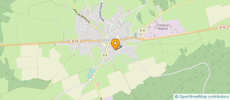 localisation de l'entreprise JEANNIN MAINTENANCE à MONTMAHOUX