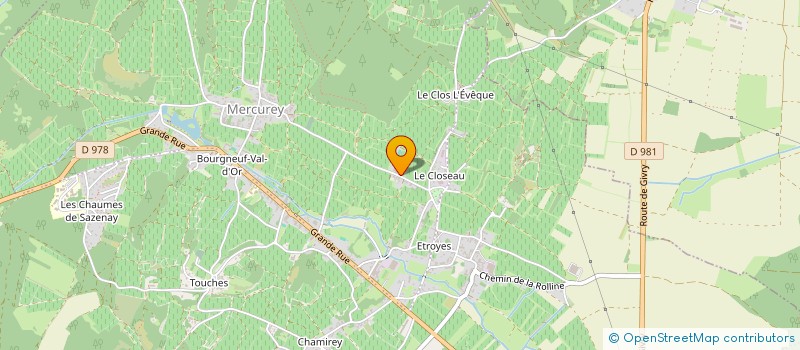 localisation de l'entreprise JEANNIN-NALTET à MERCUREY