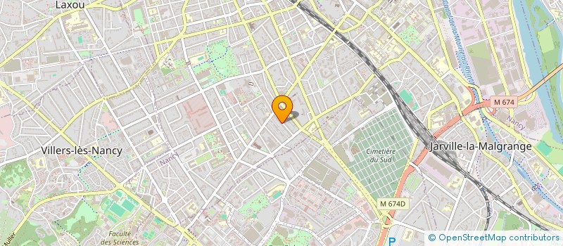 localisation de l'entreprise JEANNIN NANCY INVEST  NANCY