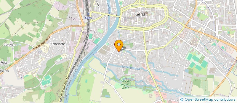 localisation de l'entreprise JEANNIN OCCASIONS  MAILLOT