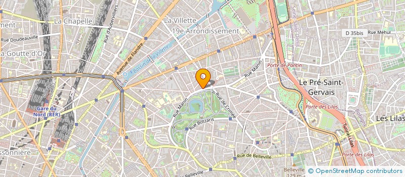 localisation de l'entreprise JEANNINE VEILLAT  PARIS