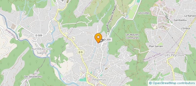 localisation de l'entreprise JEANNINEFOREVER  PEGOMAS