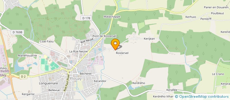 localisation de l'entreprise JEANNOPTIQUE  PLOUAY