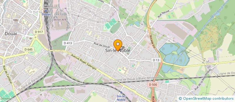 localisation de l'entreprise JEANNOT  SIN-LE-NOBLE