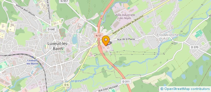 localisation de l'entreprise JEANNOT CARRELAGE  FROIDECONCHE