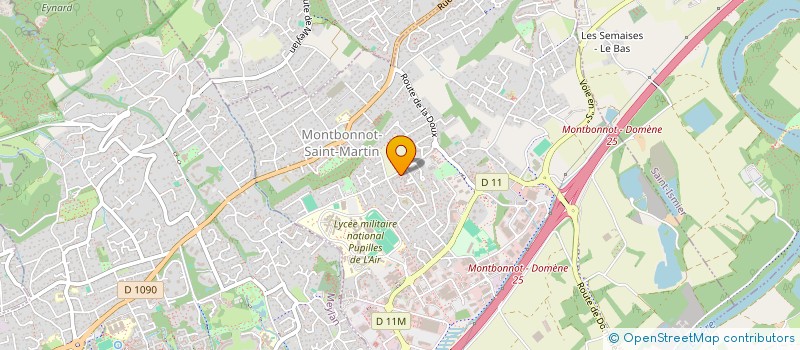 localisation de l'entreprise JEANNOT GAILLARD PARMENTIER VEZIAT  MONTBONNOT-SAINT-MARTIN