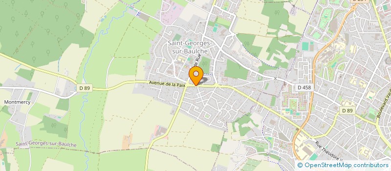 localisation de l'entreprise JEANNOT SABATIER  SAINT-GEORGES-SUR-BAULCHE