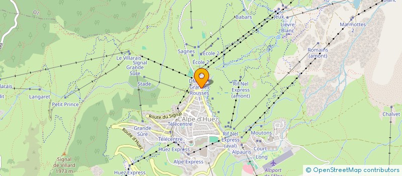 localisation de l'entreprise JEANNOT SPORTS  HUEZ