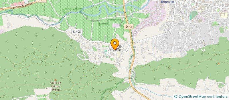 localisation de l'entreprise JEANOR  CAMPS-LA-SOURCE