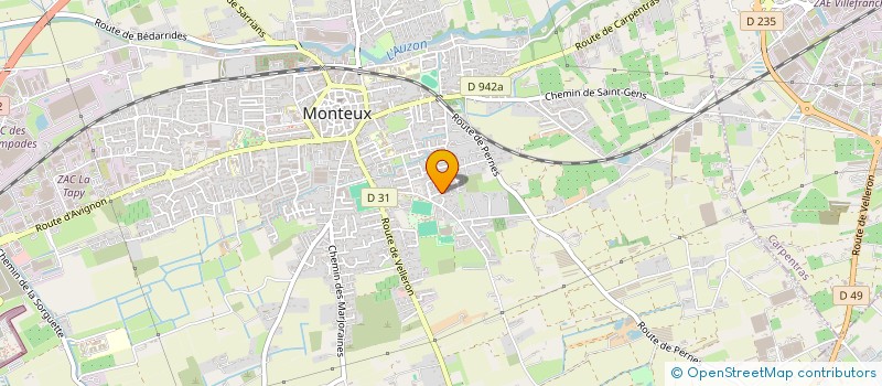 localisation de l'entreprise JEANPIKAR  MONTEUX