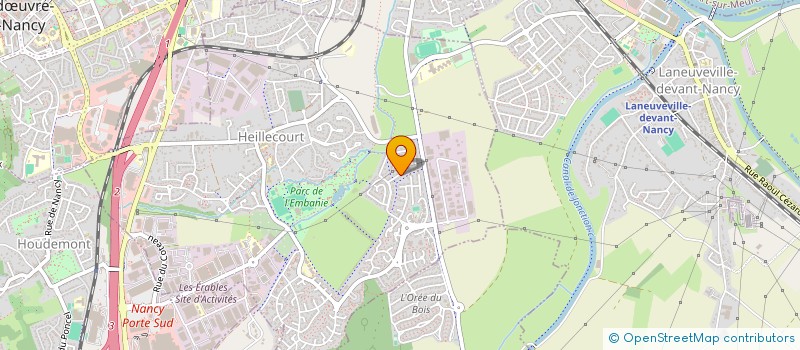 localisation de l'entreprise JEANREGE  HEILLECOURT