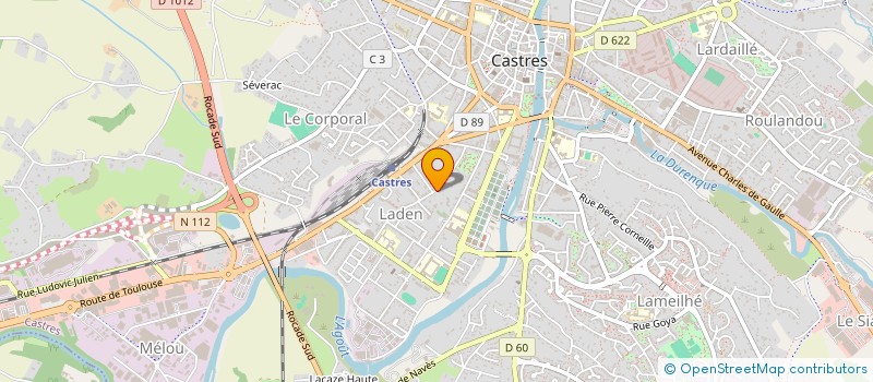 localisation de l'entreprise JEANSOMA  CASTRES