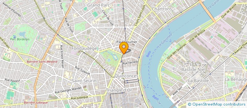 localisation de l'entreprise JEANSON NOTAIRES  BORDEAUX