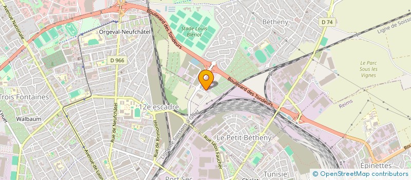 localisation de l'entreprise JEANSON S.A.S. à BETHENY