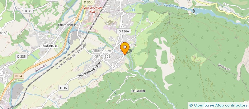 localisation de l'entreprise JEANSSIA  VILLAR-SAINT-PANCRACE