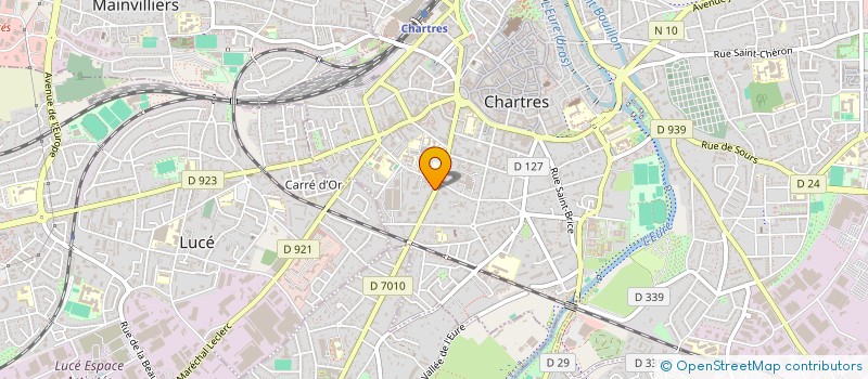 localisation de l'entreprise JEANSY à CHARTRES