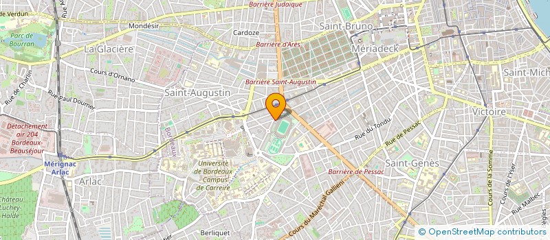 localisation de l'entreprise JEANTEUR à TALENCE